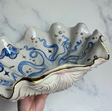 Giant Clam Shell Octopus Bowl Sculpture