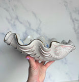 Giant Clam Shell Octopus Bowl Sculpture