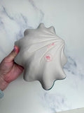 Blue Green Clam Shell Dish