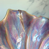 IMPERFECT Large Pink Clam Shell Bowl