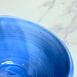Blue Iridescent Rainbow Sky Planter Pot with Gold Moon/Stars