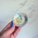 Rainbow Bits Round Ring Dish