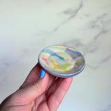 Rainbow Bits Round Ring Dish