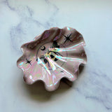 Bee Shell Bowl with Stars