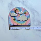 Rainbow Sky Jewelry Wall Hanging Necklace Display B