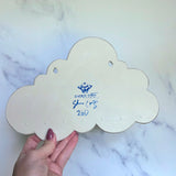 5 Dish Cloud Jewelry Wall Hanging Necklace Display READY TO SHIP B