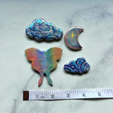 Luna MothMagnet Set A- 4pc
