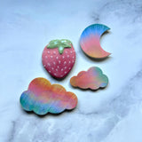 Strawberry Magnet Set - 4pc