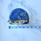 Shell Earring Wall Hanging Cloud Arch Jewelry Display