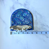 Shell Jewelry Wall Hanging Cloud Arch Necklace Display B