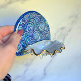 Shell Earring Wall Hanging Cloud Arch Jewelry Display