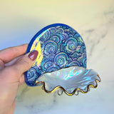 Shell Earring Wall Hanging Cloud Arch Jewelry Display