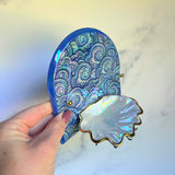 Shell Jewelry Wall Hanging Cloud Arch Necklace Display A