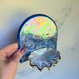 Shell Jewelry Wall Hanging Cloud Arch Necklace Display A