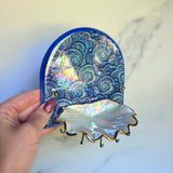 Shell Jewelry Wall Hanging Cloud Arch Necklace Display B