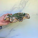Humming Bird Shell Jewelry Wall Hanging Montera Leaves Necklace Display