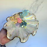 Sea Turtle Shell Jewelry Wall Hanging Coral Reef Necklace Display B