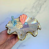 Coral Reef  Shell Jewelry Wall Hanging Necklace Display