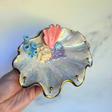 Coral Reef  Shell Jewelry Wall Hanging Necklace Display