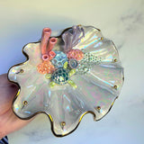 Sea Turtle Shell Jewelry Wall Hanging Coral Reef Necklace Display A