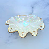 Pearl Shell Jewelry Wall Hanging Necklace Display A
