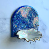Shell Jewelry Wall Hanging Cloud Arch Necklace Display B