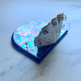 Shell Jewelry Wall Hanging Cloud Arch Necklace Display B