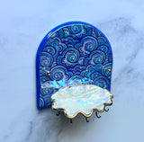 Shell Jewelry Wall Hanging Cloud Arch Necklace Display A