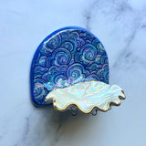 Shell Earring Wall Hanging Cloud Arch Jewelry Display