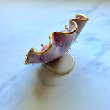 Pink Shell Jewelry Wall Hanging Necklace Display