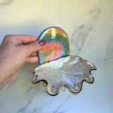 Rainbow Arch Shell Jewelry Wall Hanging Necklace Display