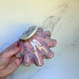 Pink Shell Jewelry Wall Hanging Necklace Display