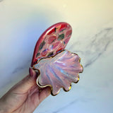 Strawberry Shell Jewelry Wall Hanging Necklace Display