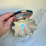 Rainbow Shell Jewelry Wall Hanging Round Necklace Display A