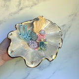 Sea Turtle Shell Jewelry Wall Hanging Coral Reef Necklace Display C