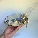 Sea Turtle Shell Jewelry Wall Hanging Coral Reef Necklace Display C