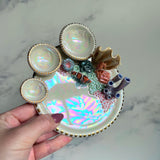Finding Naomi - Coral Reef Dish Iridescent Infinity Clown Fish Tray