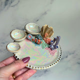 Finding Naomi - Coral Reef Dish Iridescent Infinity Clown Fish Tray