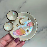 Candy Clouds Dish Iridescent Infinity Sky Tray