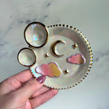 Candy Clouds Dish Iridescent Infinity Sky Tray
