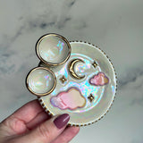 Candy Clouds Dish Iridescent Infinity Sky Tray