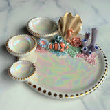 Finding Naomi - Coral Reef Dish Iridescent Infinity Clown Fish Tray