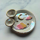 Candy Clouds Dish Iridescent Infinity Sky Tray