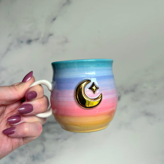 Mini Golden Moon Color Way Mug A