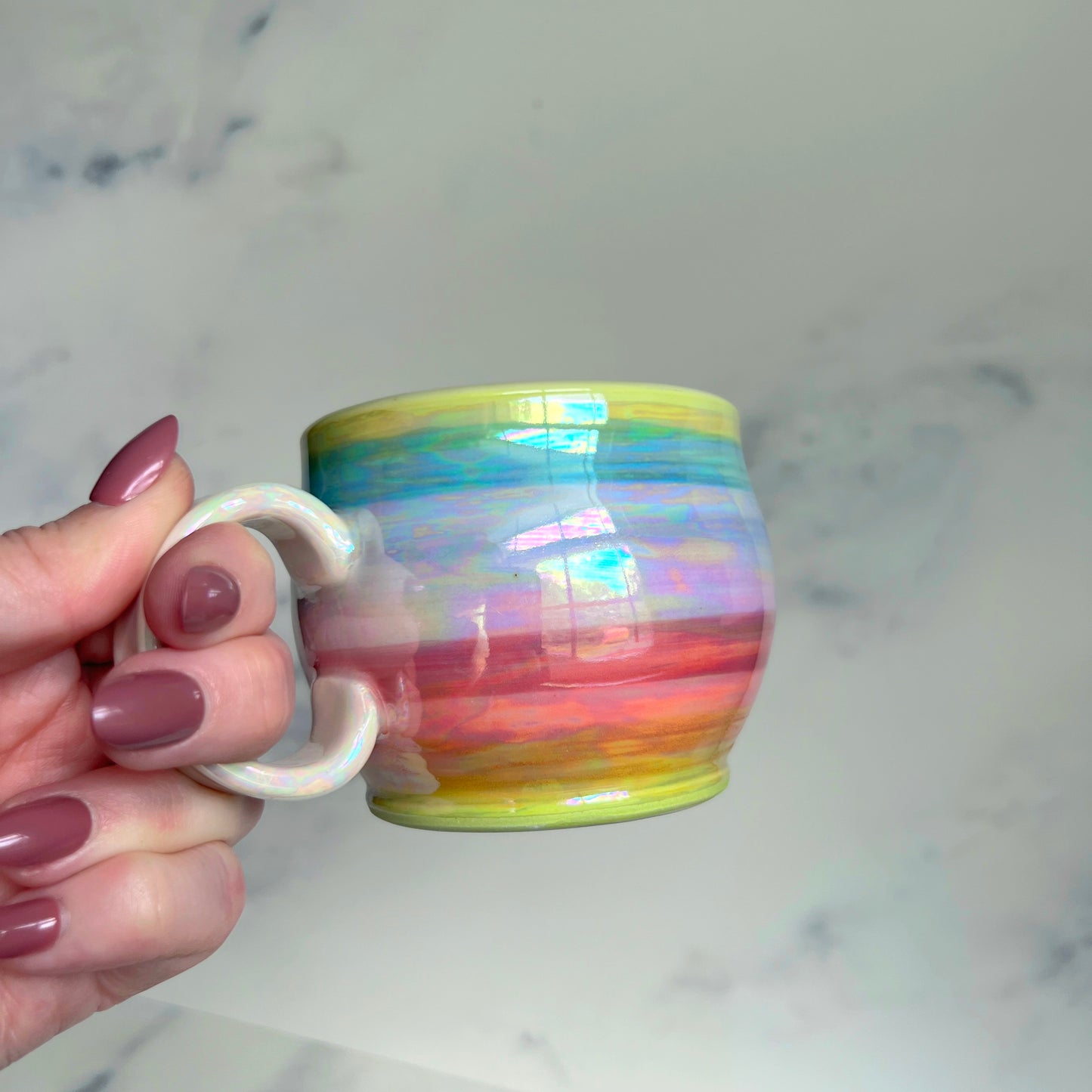 Mini Rainbow Iridescent Mug