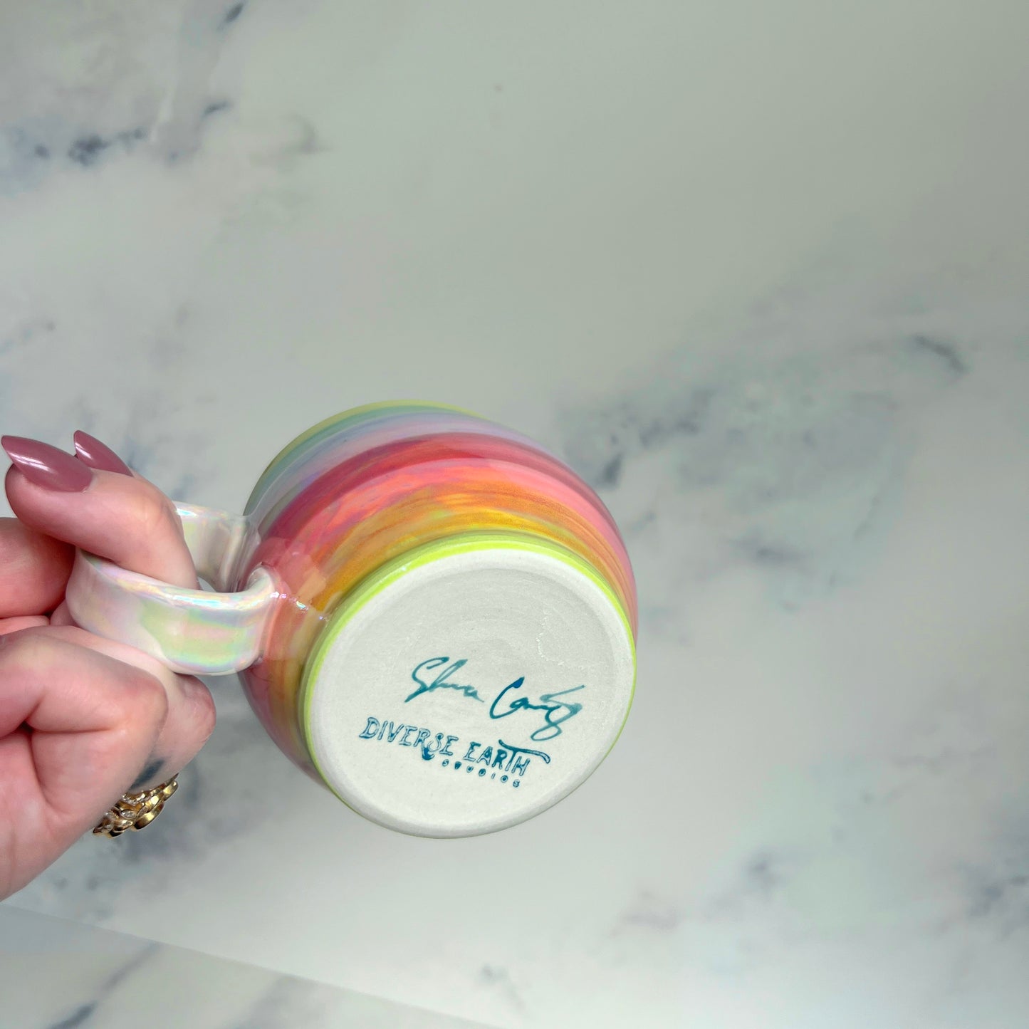 Mini Rainbow Iridescent Mug