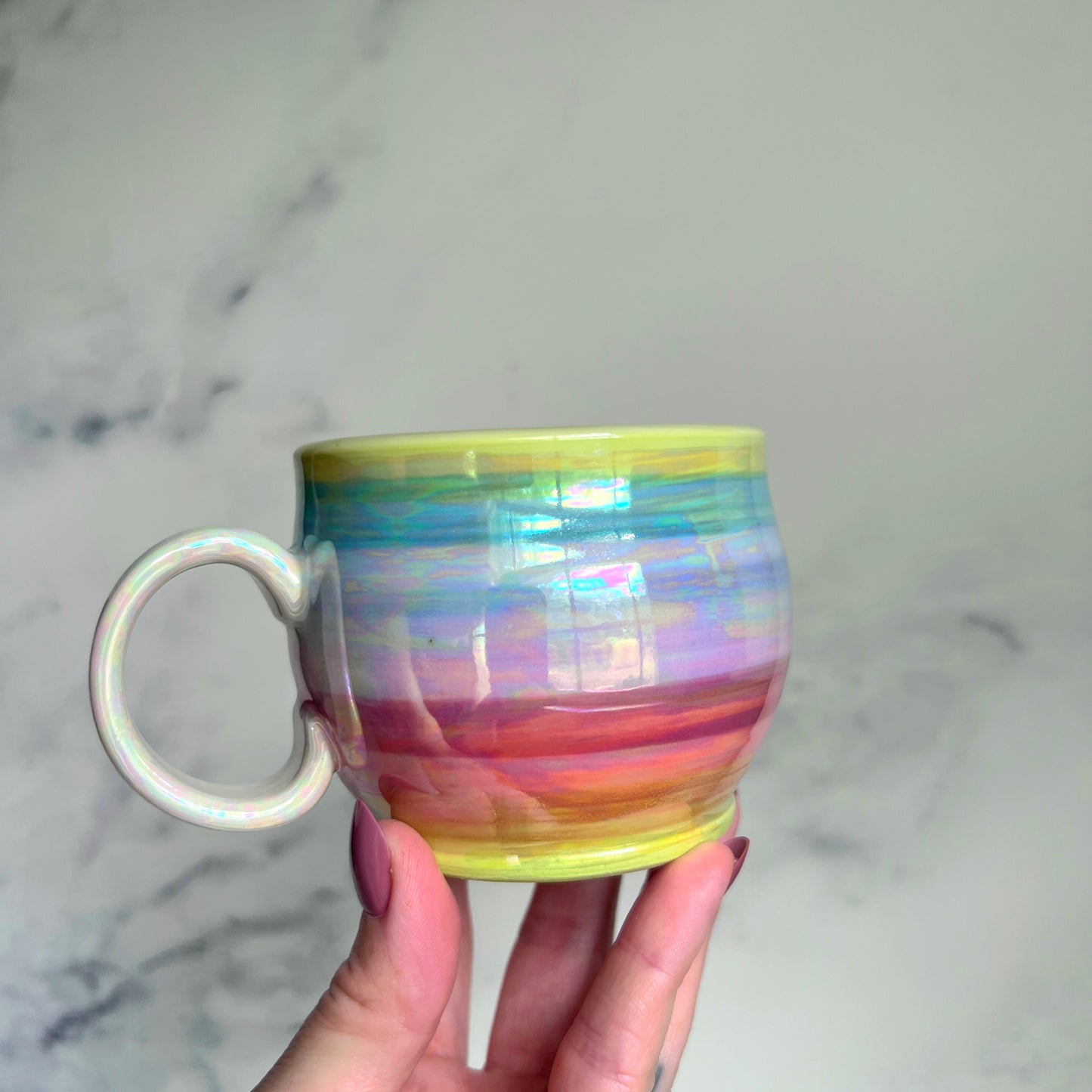 Mini Rainbow Iridescent Mug