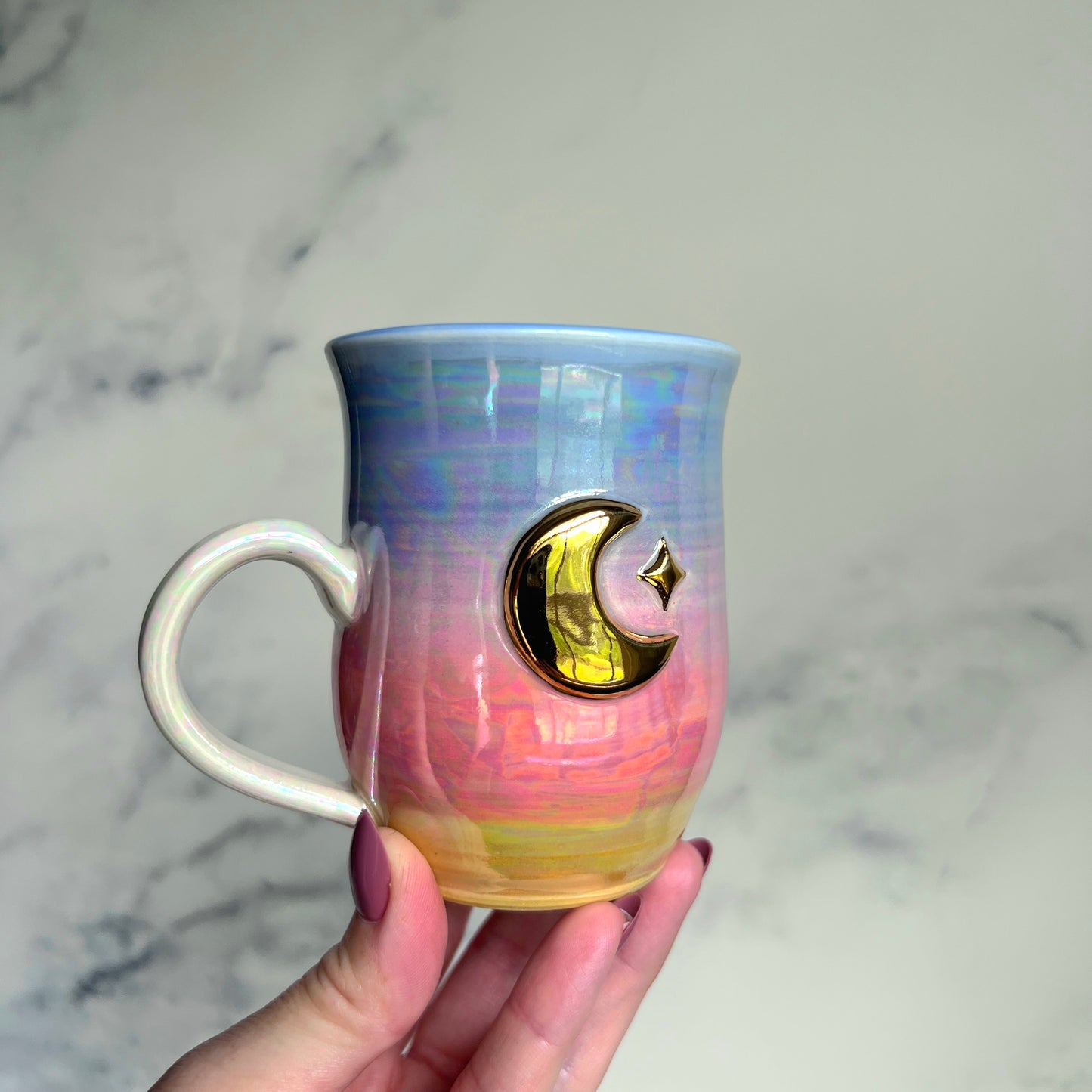 Mini Golden Moon Color Way Mug
