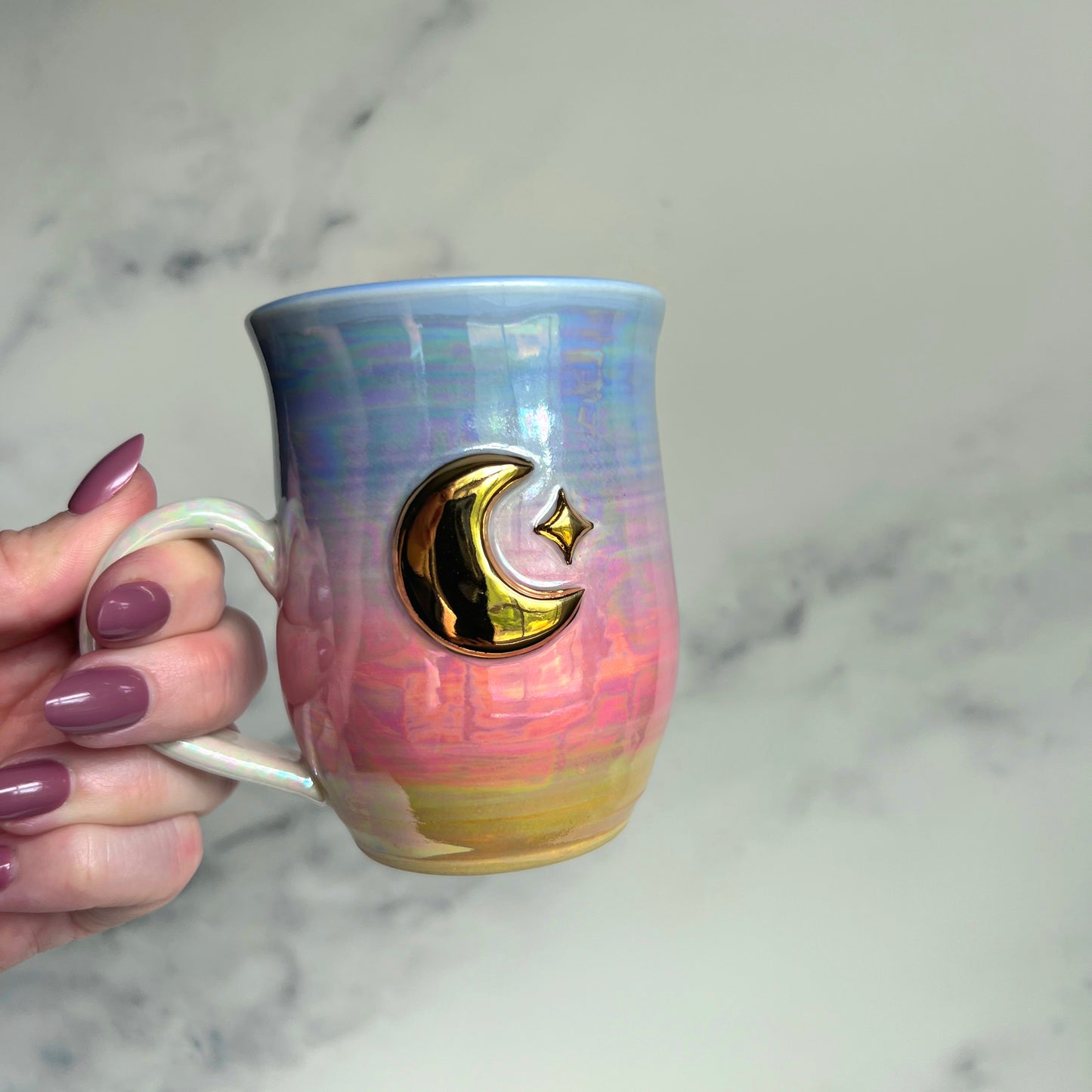 Mini Golden Moon Color Way Mug