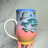 Oyster Mushroom Goddess Mug